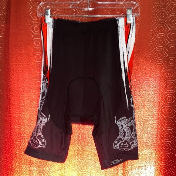 Wemonstar Fallen Warrior Bicycle Shorts XL - Picture 1 of 10